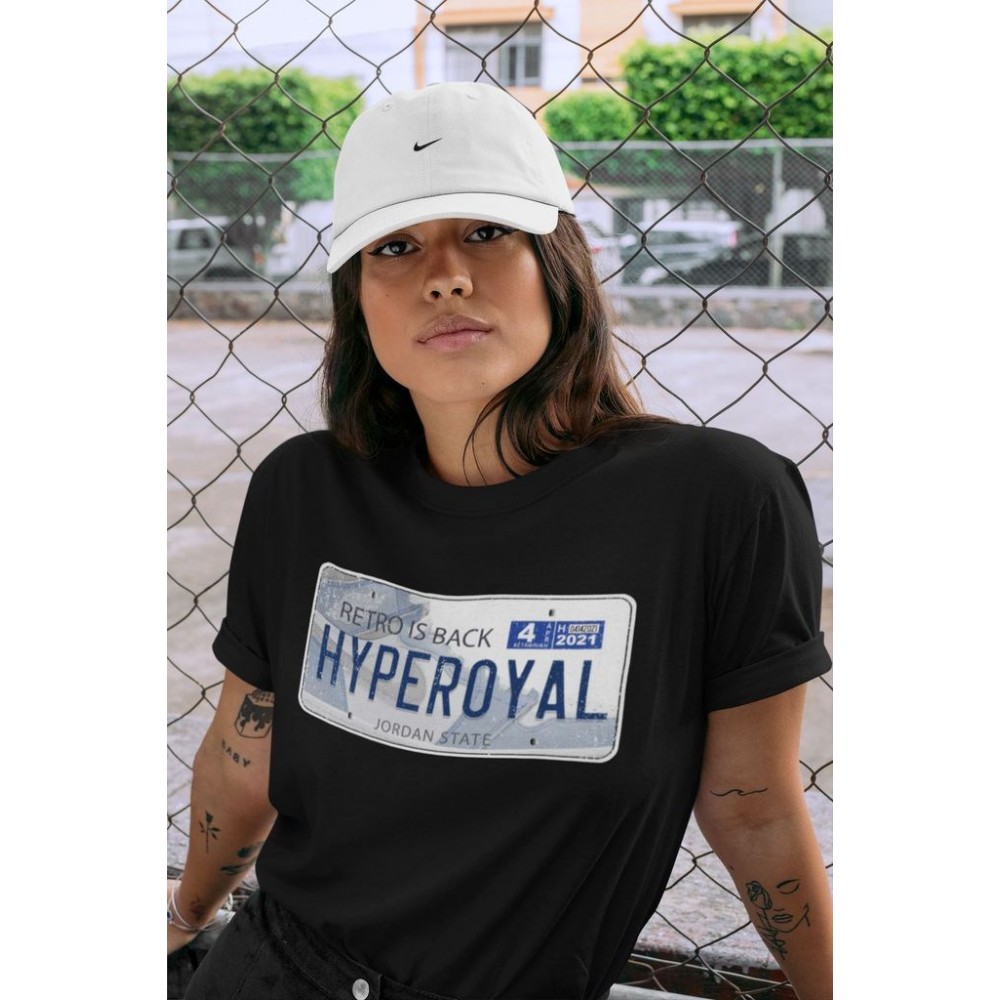 JORDAN PLATE T -SHIRT - AIR JORDAN 1 HYPER ROYAL