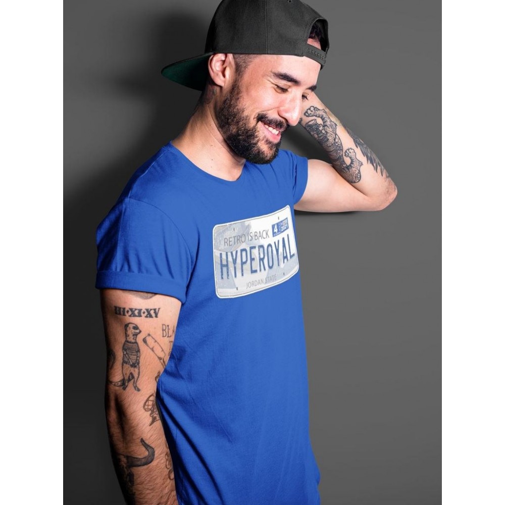 JORDAN PLATE T -SHIRT - AIR JORDAN 1 HYPER ROYAL