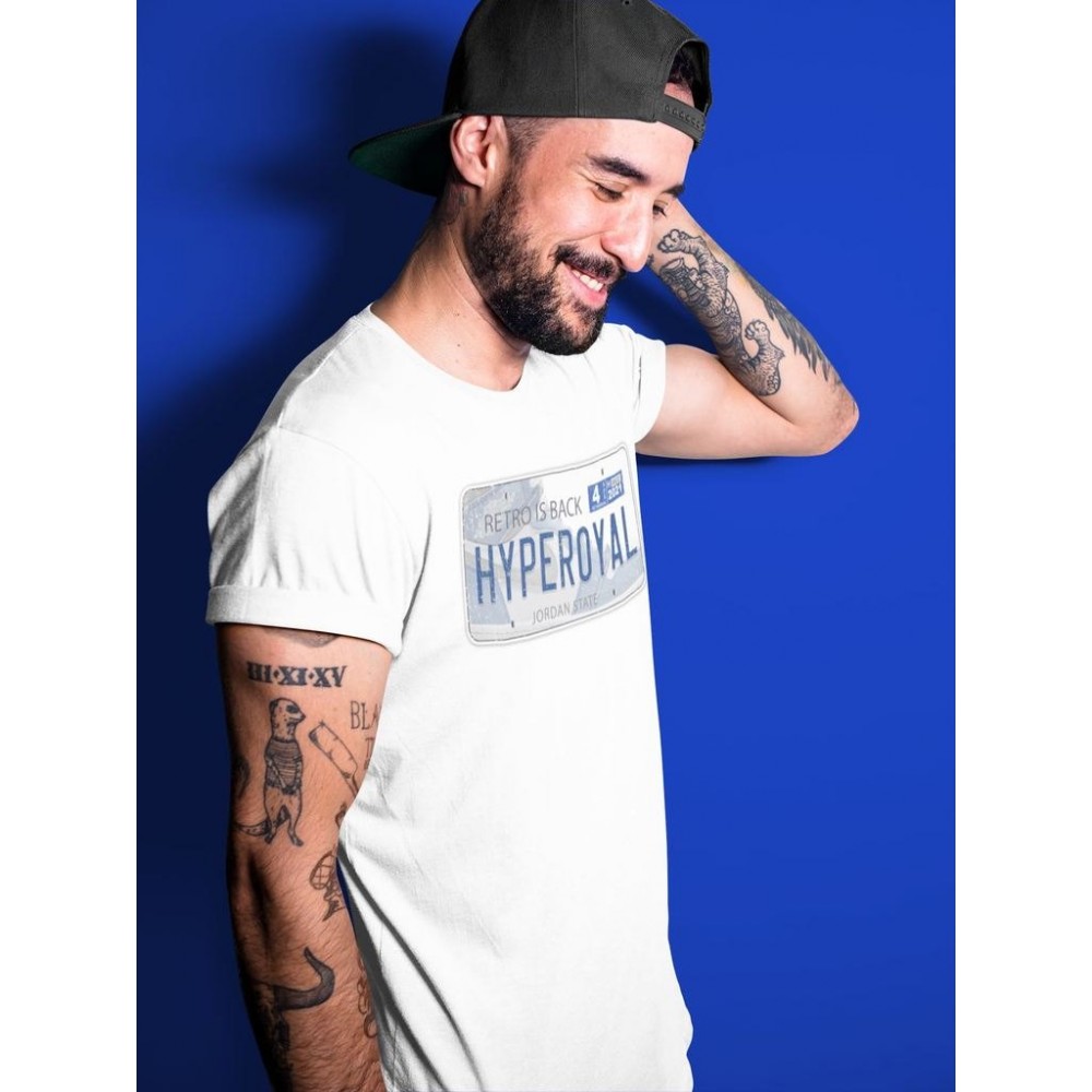 JORDAN PLATE T -SHIRT - AIR JORDAN 1 HYPER ROYAL