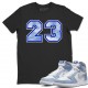 NUMBER 23 T -SHIRT - AIR JORDAN 1 HYPER ROYAL