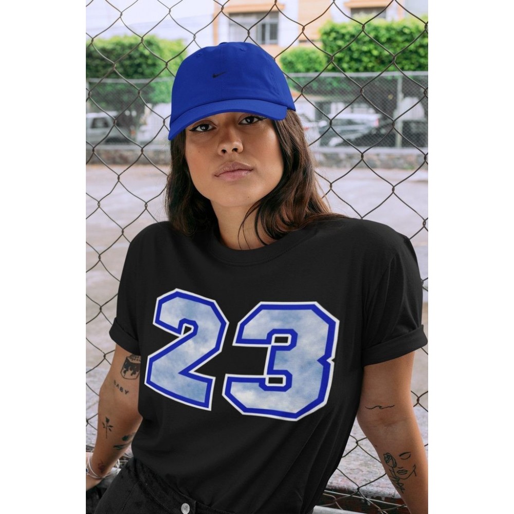 NUMBER 23 T -SHIRT - AIR JORDAN 1 HYPER ROYAL