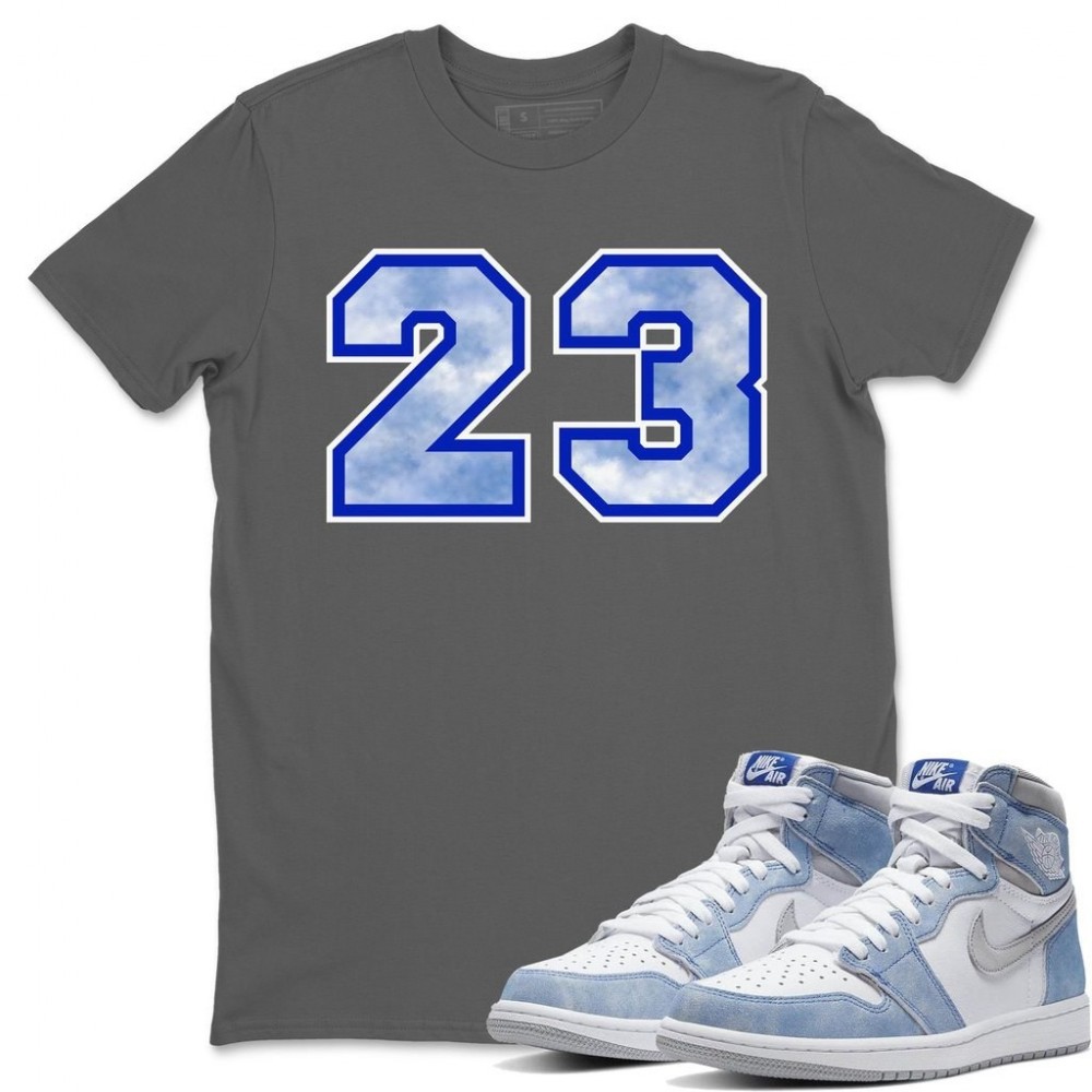 NUMBER 23 T -SHIRT - AIR JORDAN 1 HYPER ROYAL