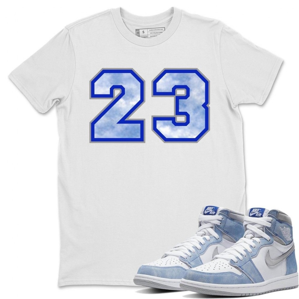 NUMBER 23 T -SHIRT - AIR JORDAN 1 HYPER ROYAL