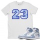 NUMBER 23 T -SHIRT - AIR JORDAN 1 HYPER ROYAL