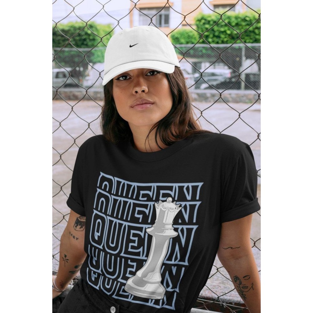 QUEEN T -SHIRT - AIR JORDAN 1 HYPER ROYAL