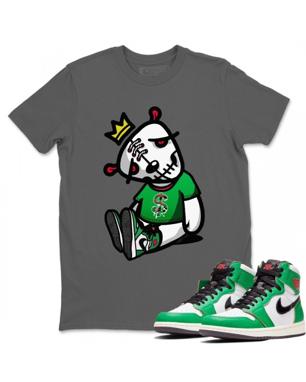 DEAD DOLLS T SHIRT - AIR JORDAN 1 LUCKY GREEN