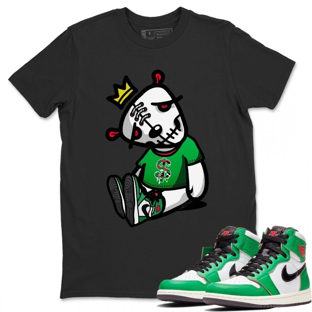 DEAD DOLLS T SHIRT - AIR JORDAN 1 LUCKY GREEN