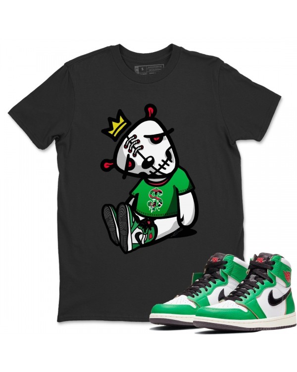 DEAD DOLLS T SHIRT - AIR JORDAN 1 LUCKY GREEN