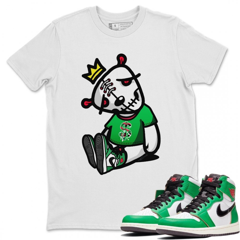 DEAD DOLLS T SHIRT - AIR JORDAN 1 LUCKY GREEN