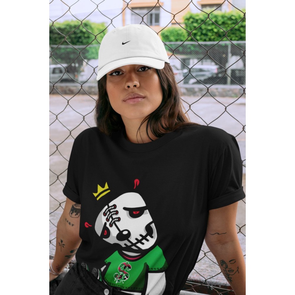 DEAD DOLLS T SHIRT - AIR JORDAN 1 LUCKY GREEN