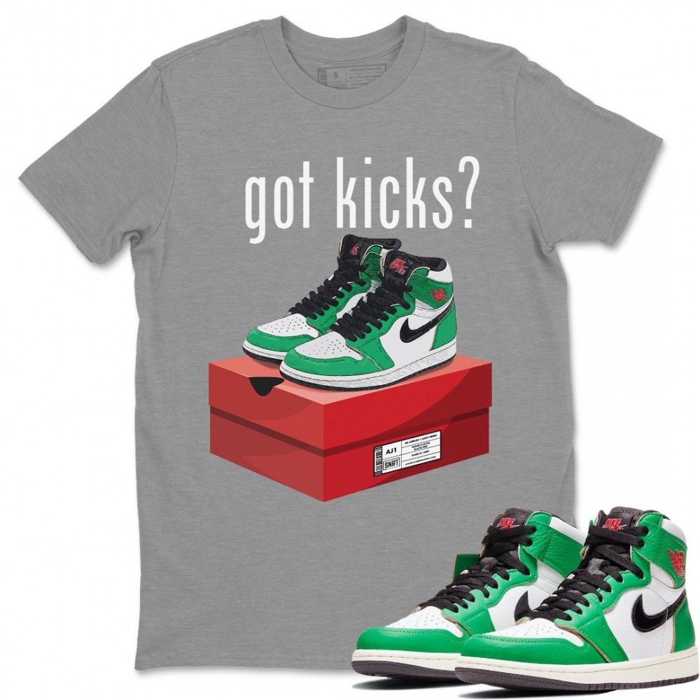 GOT KICKS T-SHIRT - AIR JORDAN 1 LUCKY GREEN