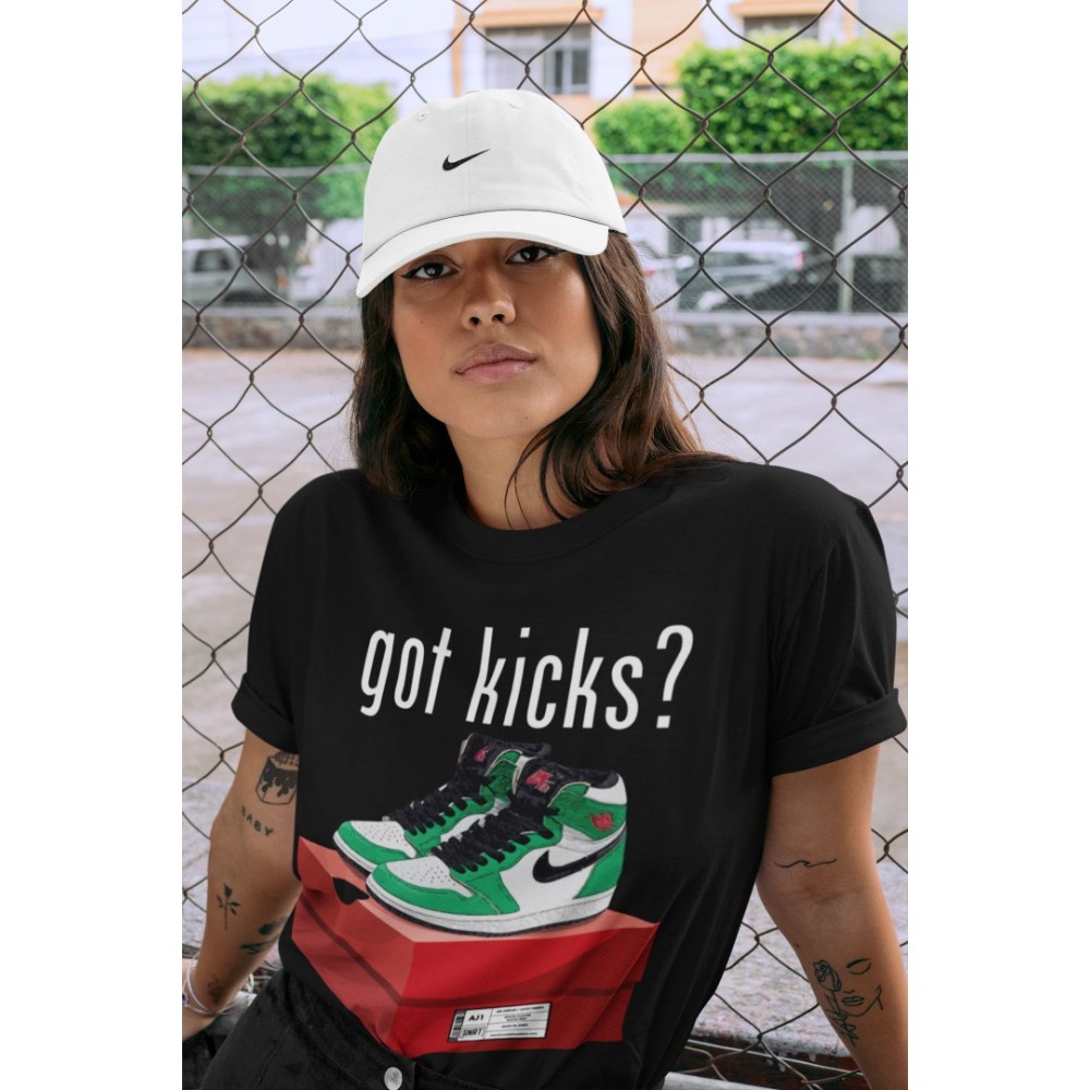 GOT KICKS T-SHIRT - AIR JORDAN 1 LUCKY GREEN