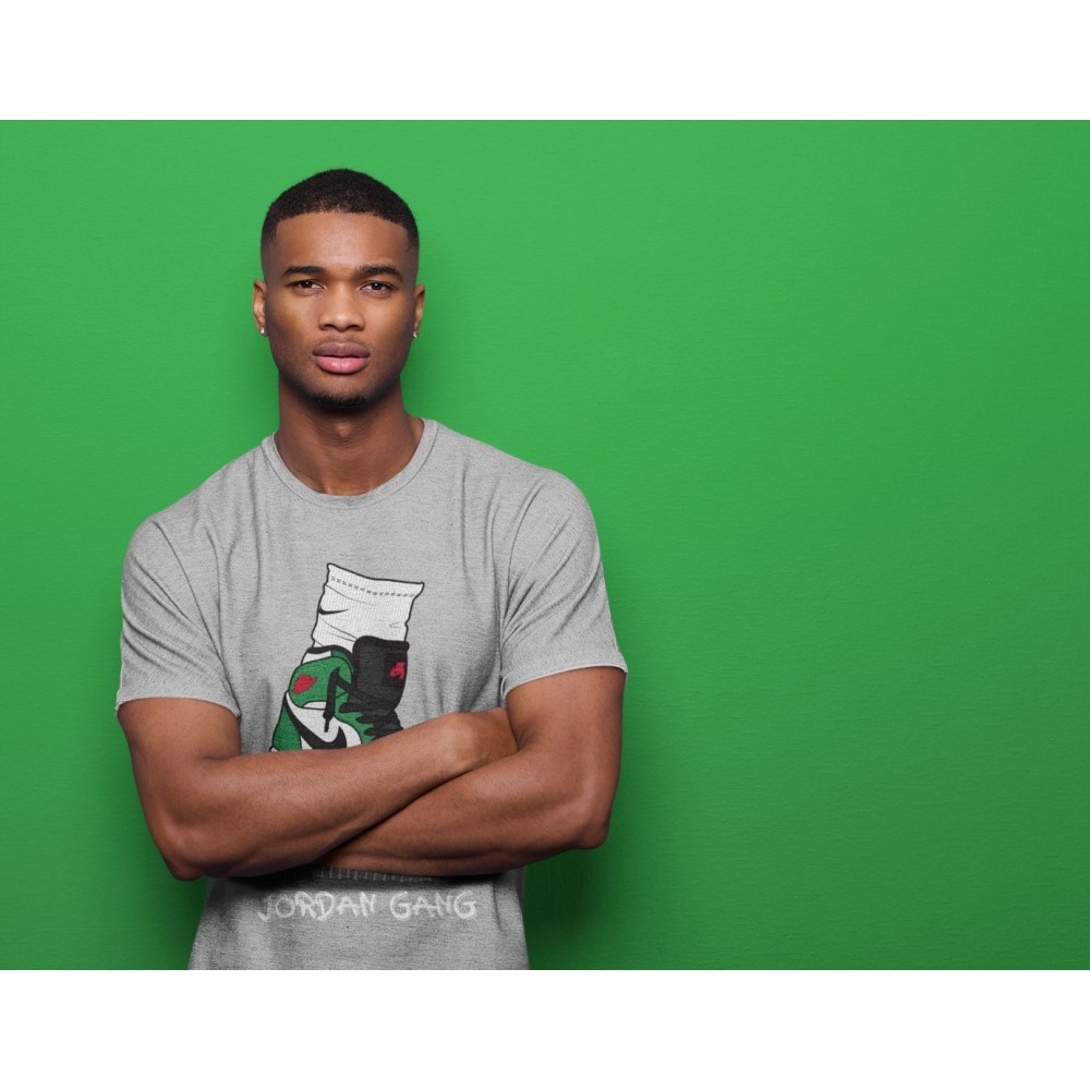 JORDAN GANG T-SHIRT - AIR JORDAN 1 LUCKY GREEN