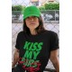 KISS MY ASS T SHIRT - AIR JORDAN 1 LUCKY GREEN