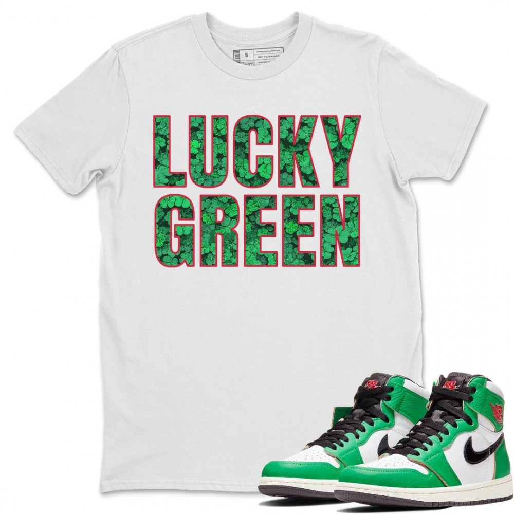 LUCKY GREEN T-SHIRT - AIR JORDAN 1 LUCKY GREEN