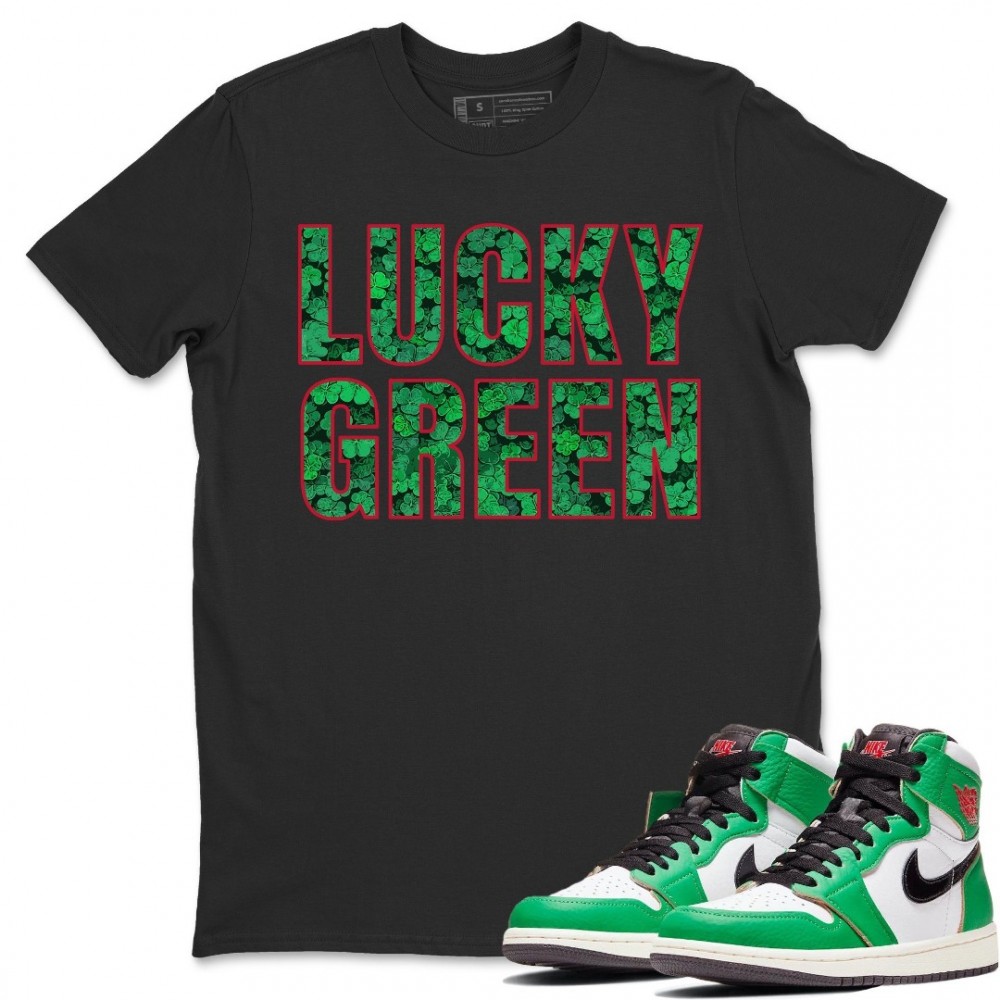 LUCKY GREEN T-SHIRT - AIR JORDAN 1 LUCKY GREEN