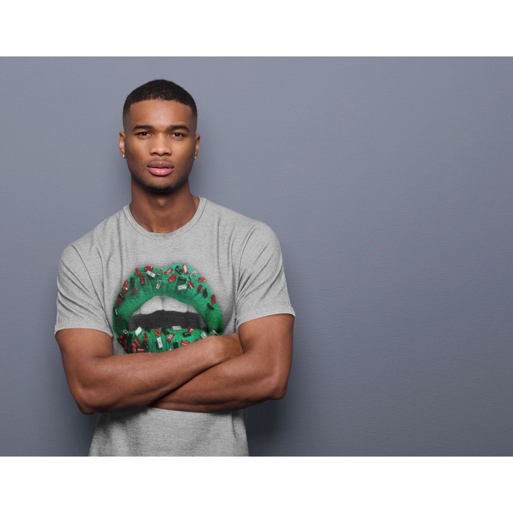 LIPS JEWEL T-SHIRT - AIR JORDAN 1 LUCKY GREEN