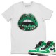 LIPS JEWEL T-SHIRT - AIR JORDAN 1 LUCKY GREEN