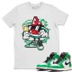 STAY FRESH T-SHIRT - AIR JORDAN 1 LUCKY GREEN