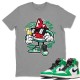 STAY FRESH T-SHIRT - AIR JORDAN 1 LUCKY GREEN