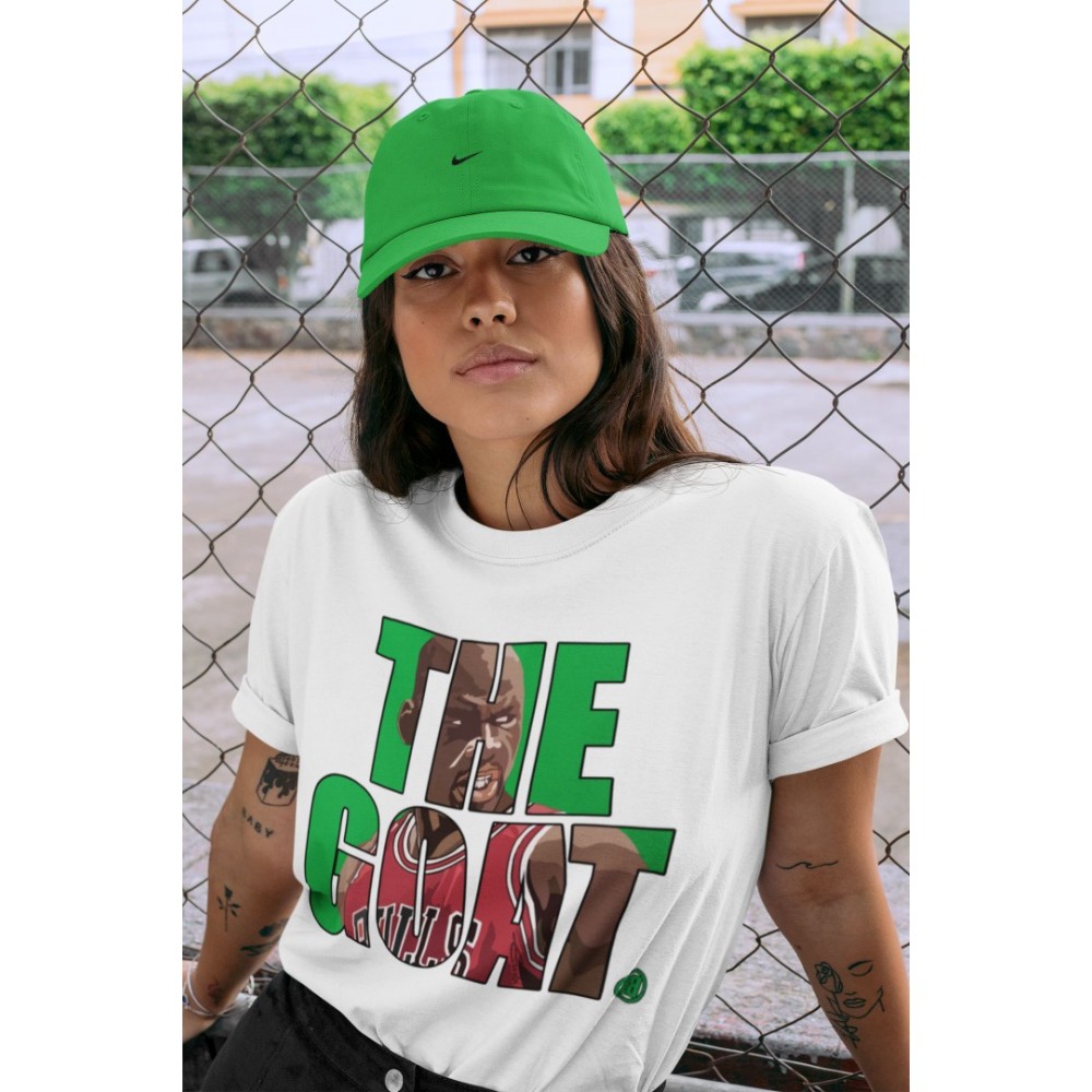 THE GOAT T-SHIRT - AIR JORDAN 1 LUCKY GREEN