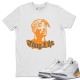 THUG LIFE T-SHIRT - AIR JORDAN 3 LASER ORANGE