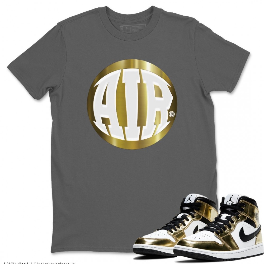 AIR T-SHIRT - AIR JORDAN 1 METALLIC GOLD