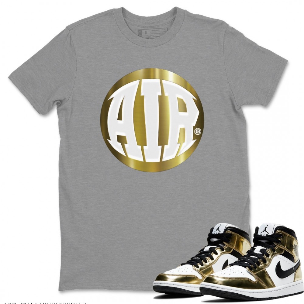 AIR T-SHIRT - AIR JORDAN 1 METALLIC GOLD