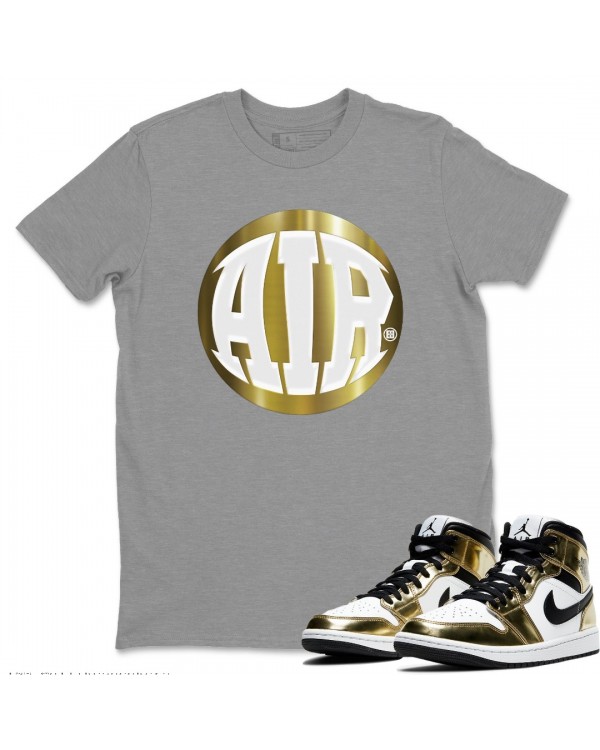 AIR T-SHIRT - AIR JORDAN 1 METALLIC GOLD