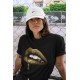 DRIPPING LIPS T-SHIRT - AIR JORDAN 1 METALLIC GOLD