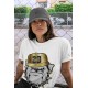 ENGLISH BULLDOG T-SHIRT - AIR JORDAN 1 METALLIC GOLD