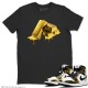 GOLD BAR T-SHIRT - AIR JORDAN 1 METALLIC GOLD