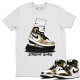 JORDAN GANG T-SHIRT - AIR JORDAN 1 METALLIC GOLD