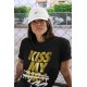 KISS MY ASS T-SHIRT - AIR JORDAN 1 METALLIC GOLD