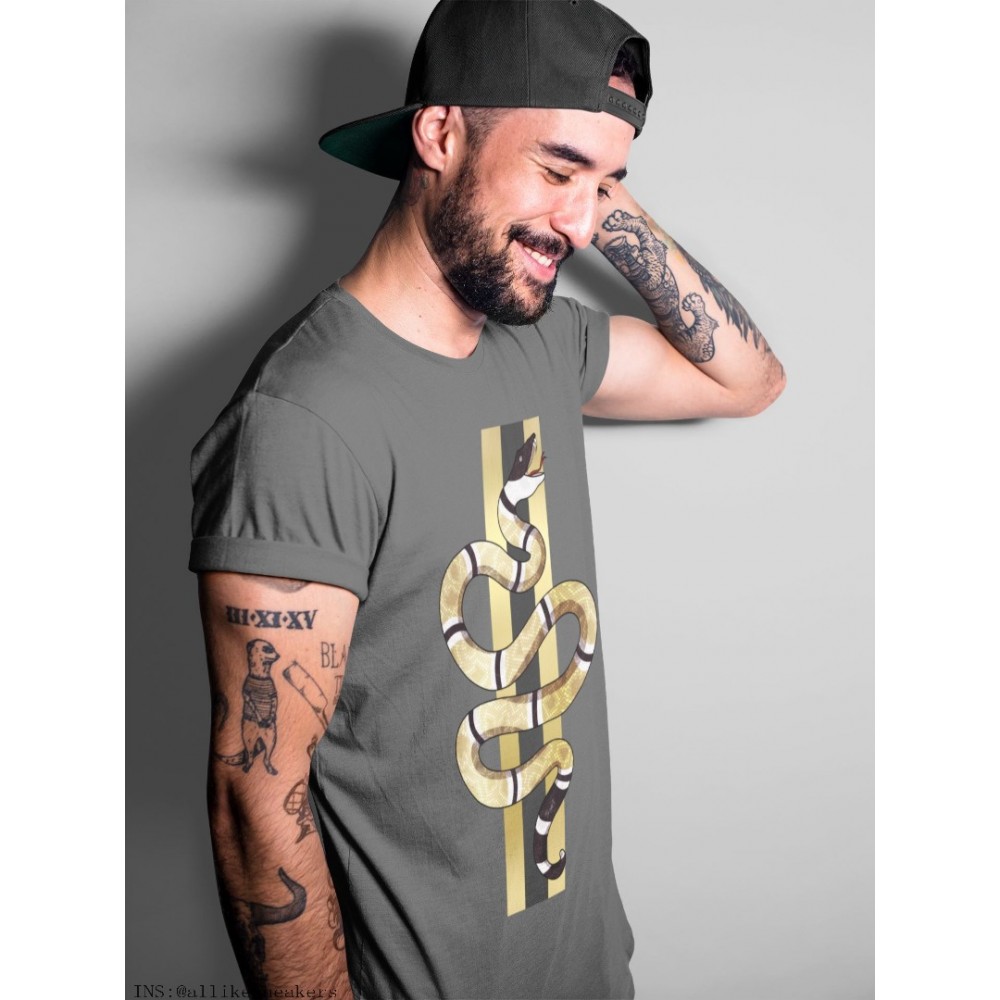 SNAKE T-SHIRT - AIR JORDAN 1 METALLIC GOLD