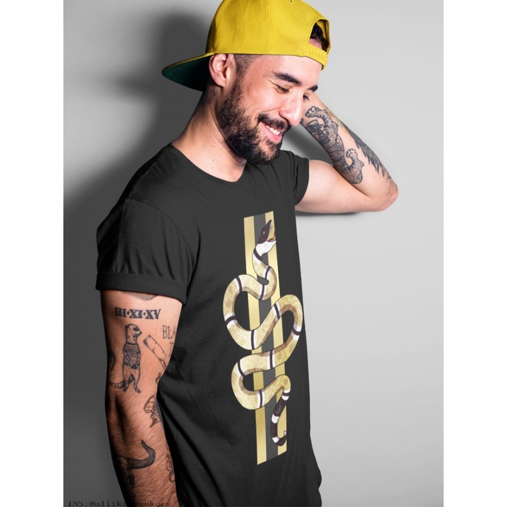 SNAKE T-SHIRT - AIR JORDAN 1 METALLIC GOLD