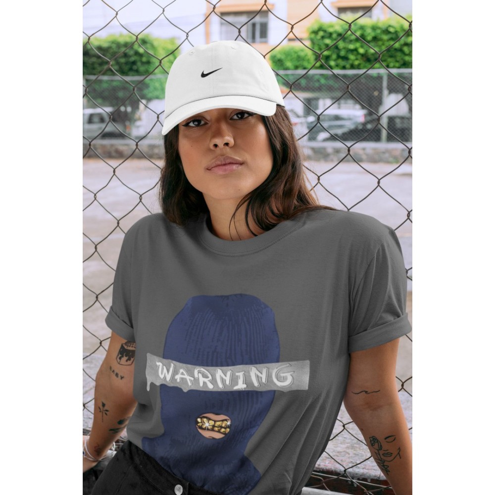 WARNING T-SHIRT - AIR JORDAN 1 MIDNIGHT NAVY