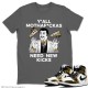 Y'ALL NEED NEW KICKS T-SHIRT - AIR JORDAN 1 METALLIC GOLD