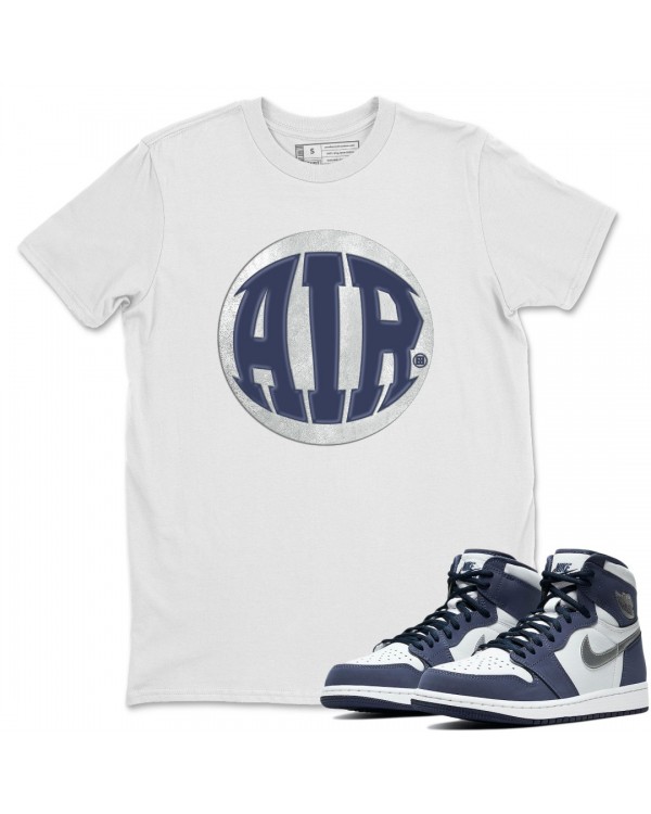 AIR T-SHIRT - AIR JORDAN 1 MIDNIGHT NAVY