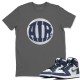 AIR T-SHIRT - AIR JORDAN 1 MIDNIGHT NAVY