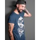 DOLLAR CAMO T-SHIRT - AIR JORDAN 1 MIDNIGHT NAVY