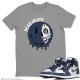 DEAD INSIDE T-SHIRT - AIR JORDAN 1 MIDNIGHT NAVY