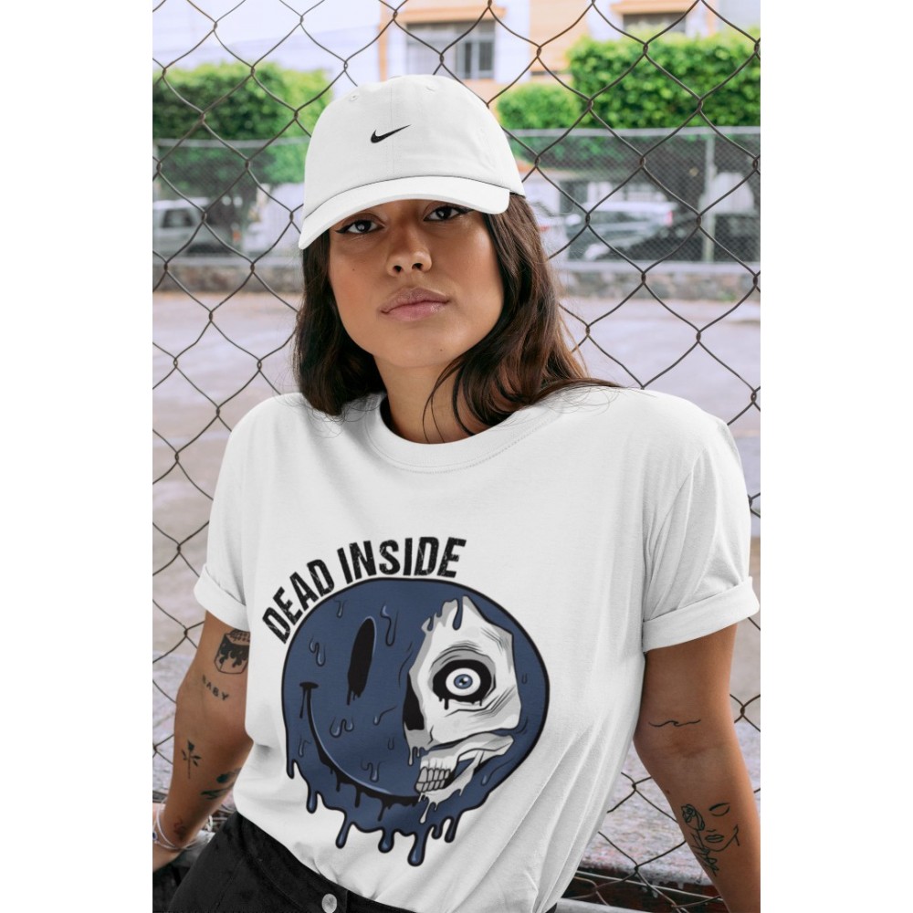 DEAD INSIDE T-SHIRT - AIR JORDAN 1 MIDNIGHT NAVY