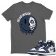 DEAD INSIDE T-SHIRT - AIR JORDAN 1 MIDNIGHT NAVY