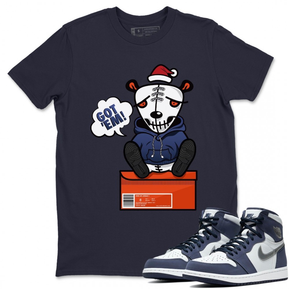 GOT EM T-SHIRT - AIR JORDAN 1 MIDNIGHT NAVY