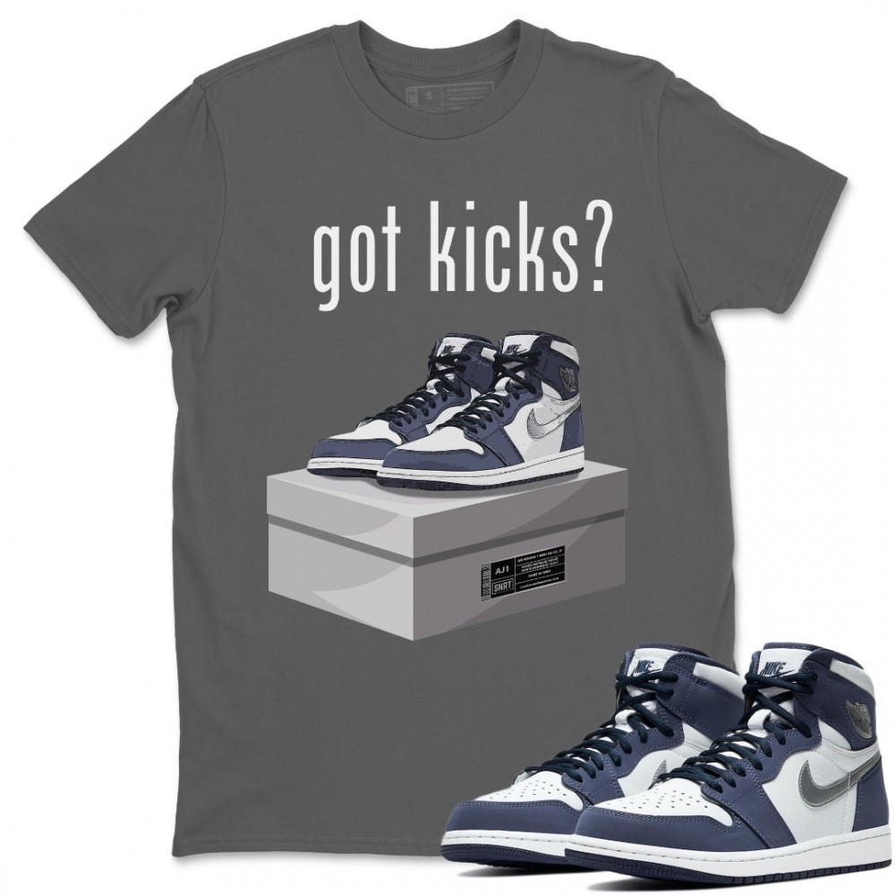 GOT KICKS T-SHIRT - AIR JORDAN 1 MIDNIGHT NAVY