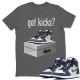 GOT KICKS T-SHIRT - AIR JORDAN 1 MIDNIGHT NAVY