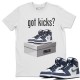 GOT KICKS T-SHIRT - AIR JORDAN 1 MIDNIGHT NAVY