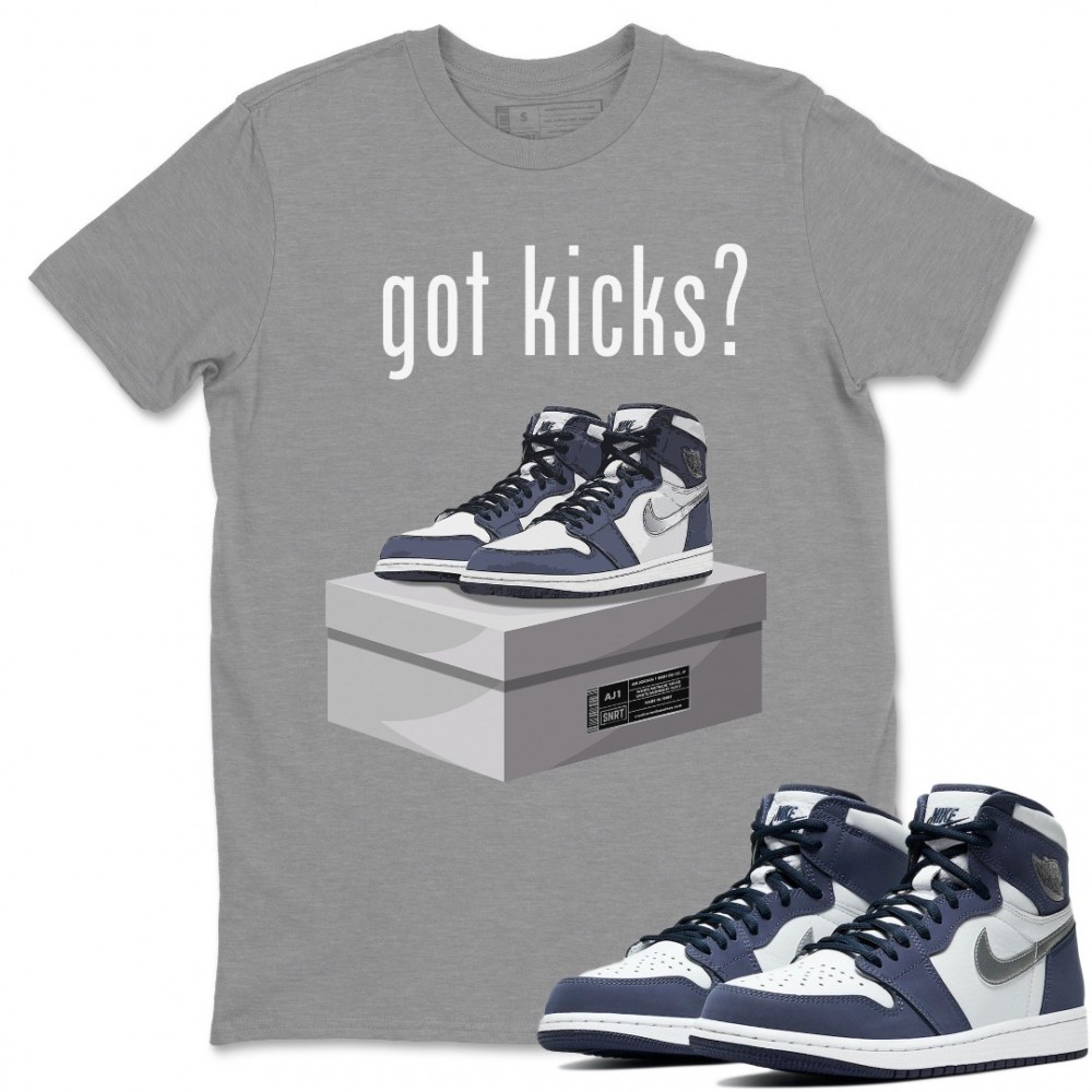 GOT KICKS T-SHIRT - AIR JORDAN 1 MIDNIGHT NAVY