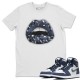 LIPS JEWEL T-SHIRT - AIR JORDAN 1 MIDNIGHT NAVY